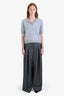 Lafayette 148 Grey Wool Blend Pants Size 2