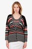 M Missoni Multicolour Button Up Cardigan + Tank Top Set Size 48
