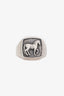 David Yurman Sterling Silver 'Petrvs Horse' Pinky Ring Size 6.5 Mens
