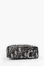 Christian Dior Navy Blue Oblique Jacquard Safari Bag with Strap