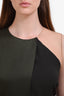 Stella McCartney Green Draped Sleeveless Midi Dress Size 42