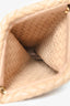 Bottega Veneta Beige Intrecciato 'Criss Cross' Clutch