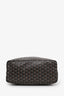 Goyard Black/Brown Coated Canvas Goyardine St. Louis PM Tote Bag with Pouch