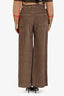 Brunello Cucinelli Brown Cotton Corduroy Pant Size 2