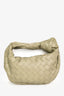 Sac Jodie Bottega Veneta en cuir vert Intrecciato