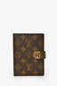 Louis Vuitton Monogram Small 'Koala' Agenda with Pen and Refill
