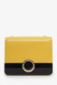 Bvlgari 2016 Yellow/Black Colourblock Crossbody Bag