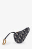 Christian Dior Oblique Jacquard Saddle Key Pouch