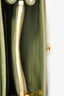 Celine 2020 Light Khaki Green Lizard '16' Top Handle Bag with Strap