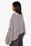 Loewe Grey Mohair Anagram Knit Sweater Size M
