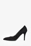 Hermès Black Suede Pumps Size 36