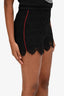 Gucci Black Lace Mini Shorts Size 36