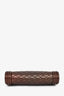 Pre-loved Chanel™ 2016-17 Brown Metallic Quilted Lambskin Boy Frame Clutch