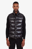 Moncler Black Quilted Tibb Down Vest Size 4 Mens
