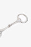 Hermès Palladium-Plated Metal Mors Scarf 90 Ring