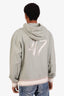 Christian Dior Green Cotton Logo Hoodie Size S Mens