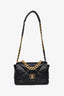 Pre-loved Chanel™ Black Leather Medium 19 Flap Bag