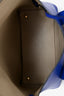 Salvatore Ferragamo Blue Gancini Leather Top Handle Handbag