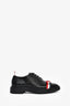 Thom Browne Black Leather Bow Detail Loafers Size 36.5