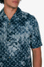 Louis Vuitton 2021 Blue Denim Tie-Dye Monogram Shirt Size S Mens