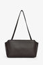 The Row Brown Leather 'Peggy' Shoulder Bag