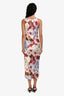 Rails White/Multi 'Gabriella Painted Rose' Dress Size XS