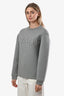 Alexander Wang x H&M Grey Logo Printed Sweater Size XS