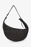 Khaite Brown Pebbled Leather Augustina Hobo Bag