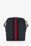 Balenciaga X Gucci Black The Hacker Project BB Supreme Canvas Mini Crossbody Bag