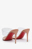 Christian Louboutin Nude PVC Just Nothing Heels Size 36.5