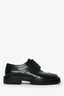 Mocassins Tabi Derby à lacets Maison Margiela en cuir vert/noir, pointure 41 homme
