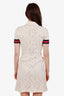 Gucci 2017 Cream Lace Button Down Bow Dress Size 38