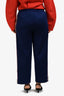 Gucci Electric Blue GG Wide Leg Track Pants Size M