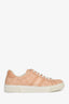 Gucci Pink Leather GG Supreme Ace Sneakers Size 36