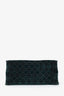 Christian Dior 2020 Green Velvet Cannage Embroidered Medium Book Tote
