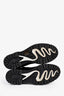 Rene Caovilla Black Leather Cleo Combat Biker Boots Size 37.5