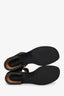 Celine Black Leather Wrap-Around Flats Size 9