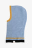 Marni Blue/Yellow Contrast Wool Knit Balaclava Size M