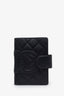 Pre-loved Chanel™ 2004-05 Black Lambskin Cambon Agenda Holder