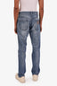 Dolce & Gabbana Light Blue Distressed Straight-Leg Jeans Size 52 Mens