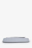 Prada Light Grey Brushed Leather Small Cleo Shoulder Bag