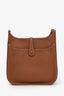 Hermès 2025 Gold Clemence Leather Evelyne 29