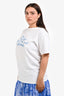 Christian Dior White Cotton 'Dior For My Real Friends' T-Shirt Size M