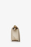 Pre-loved Chanel™ 2018-2019 Ivory Caviar Leather Medium Boy Bag