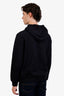 Louis Vuitton Black Cotton Logo Hoodie Size M