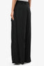 Ulla Johnson Black Lightweight Belted Wide-Leg Pants Size 6