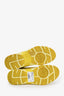 Pre-loved Chanel™ 19S Yellow Suede CC Logo Low Top Chunky Sneaker Size 40.5