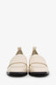 Aeyde Cream Leather Square Toe Loafer Size 40.5