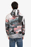 Supreme White Grand Prix Windbreaker Jacket Size Small Mens
