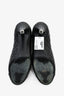 Pre-loved Chanel™ Black Quilted Leather Round Toe Heels Size 38C